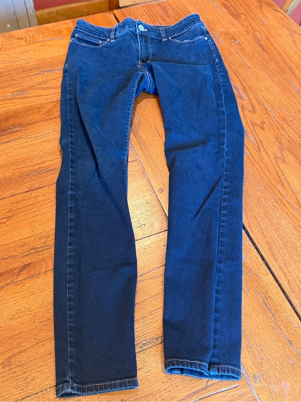 White House Black Market Navy Stretch Leggings